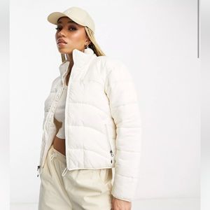 North Face NSE puffer jacket in white